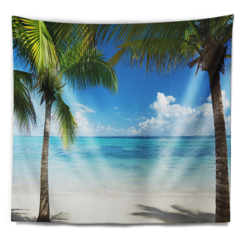 Landscape Polyester Tapestry, 32" H x 39" W