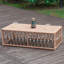  Ensemble de canapé de patio en PEHD avec structure en aluminium et table basse 4 pièces Malynn-87393719
