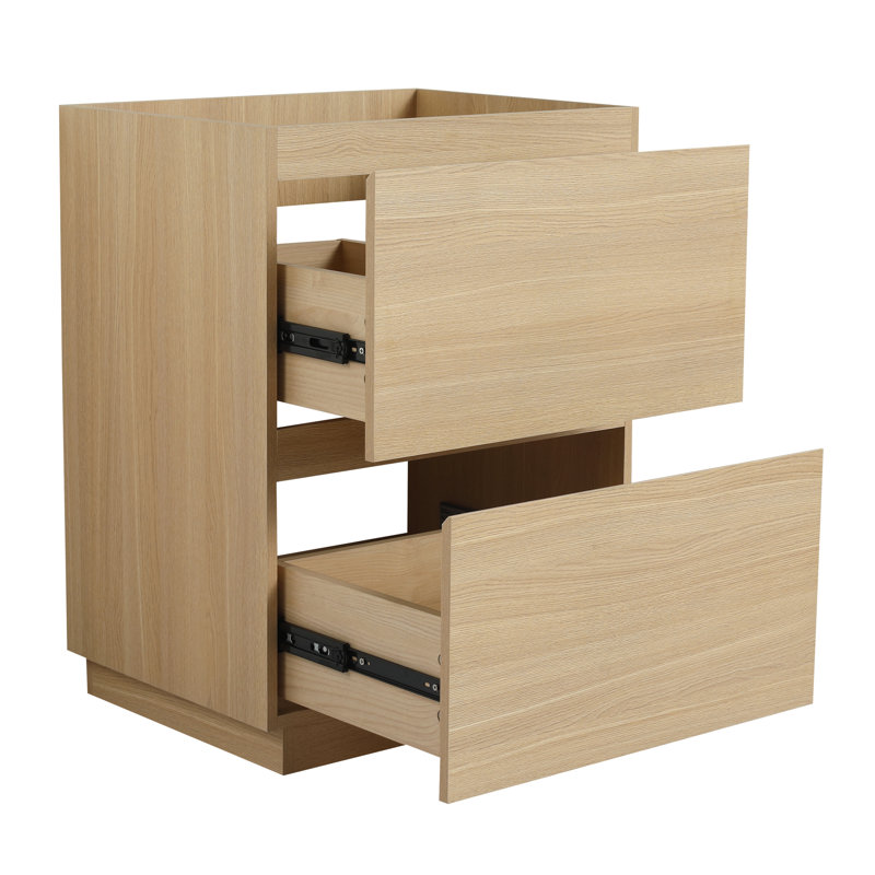 Meuble-lavabo de salle de bain autoportant 24 po 24 po