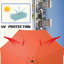 Parasol carré 7,5 x 7,5 pi-69596510