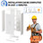 71"H Metal Garage Storage Cabinet, White Tool Steel Locking Cabinet with Doors and 4 Adjustable Shelves, Tall Cabinets for Garage Storage Systems Lockable File Cabinet for Home Office,Classroom,Pantry-1562237006