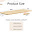Table pliante Space - idéale pour les garages et les remises Installation facile avec la quincaillerie incluse Large