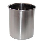 Stainless Steel Round Utensil Crock