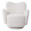 Luxury Fleece Swivel Chair: Warmth & Ergonomic Base-779790330-779790331