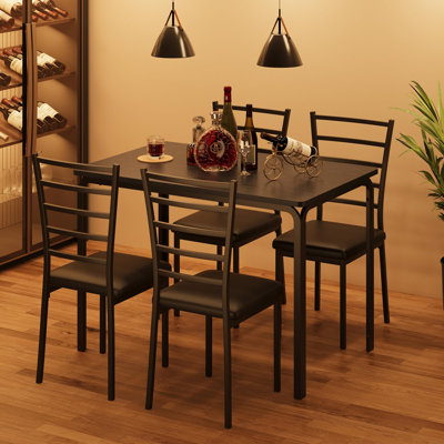 Ryota 4 - Person Four Leg Dining Set