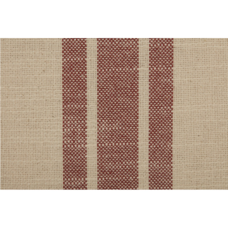 Market Place Red Chair Pad, Red, 15" W x 3" D