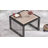 Austintown Square Metal Outdoor Side Table , 24.8'' in. W 24.8'' in. D