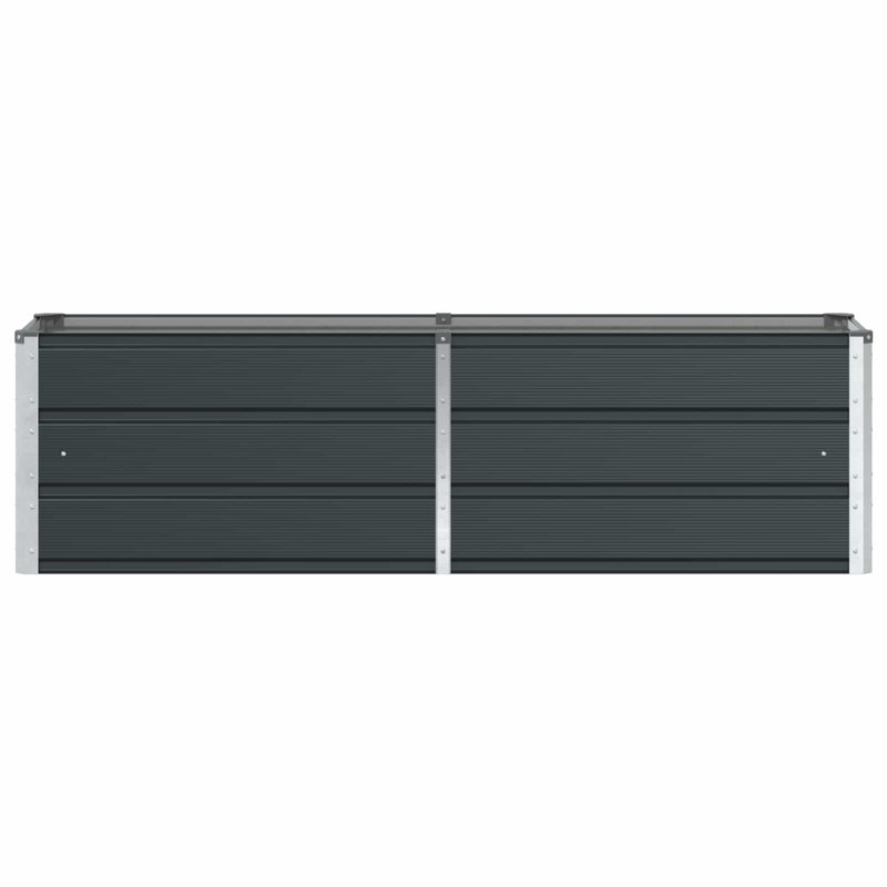 Raised Garden Bed, 45cm H x 160cm W x 40cm D, Anthracite