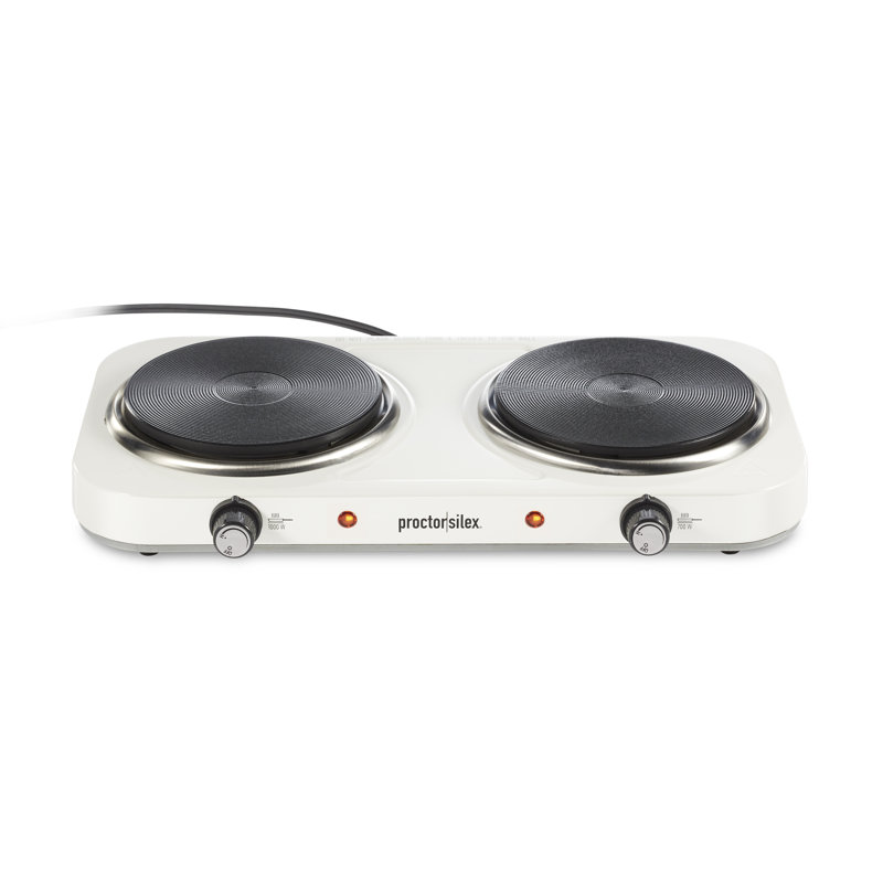 Proctor Silex® Countertop Double Electric Burner