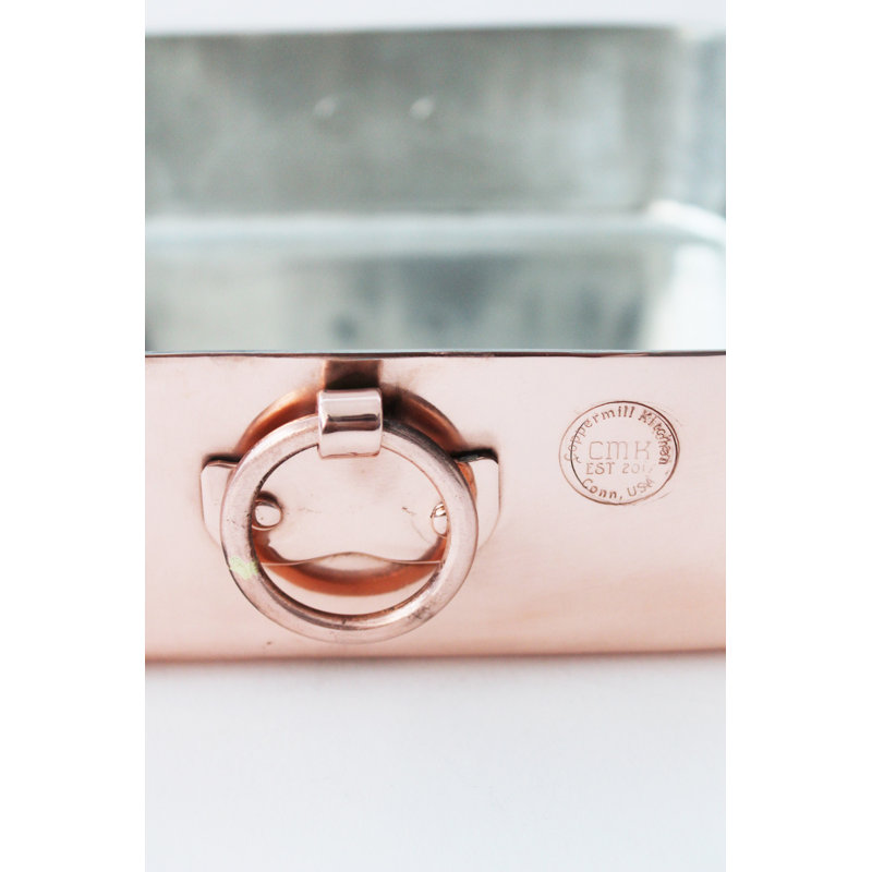 Square Copper Baker