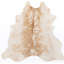 Harland Cowhide Animal Print Area Rug in Ivory