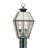 9 Inch 2-Light Outdoor Post Lantern Pendant with Clear Beveled Glass Shade-101230817