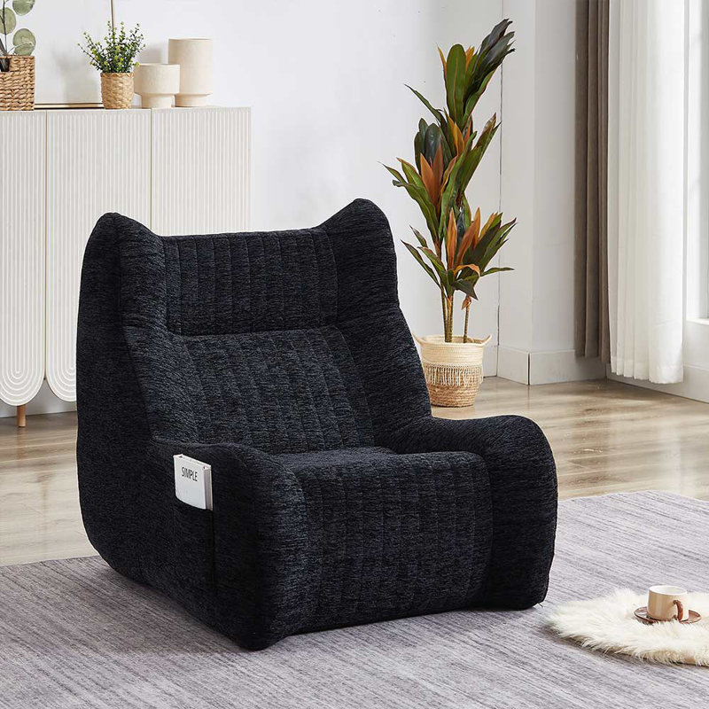 Fauteuil à billes, Chenille noir