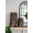 S/2 Weathered Brown Lanterns With Arched Legs And Mesh Design, L:14X14x29.5" S:9.5X9.5X17.5"
