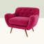 Jefferson Upholstered Armchair-22330274