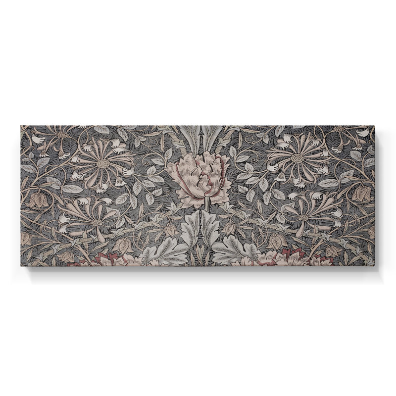 Série abstraite-DCCCL XXII- Toile tendue avec châssis - Prêt à être accroché, H 12 po x l 30 po