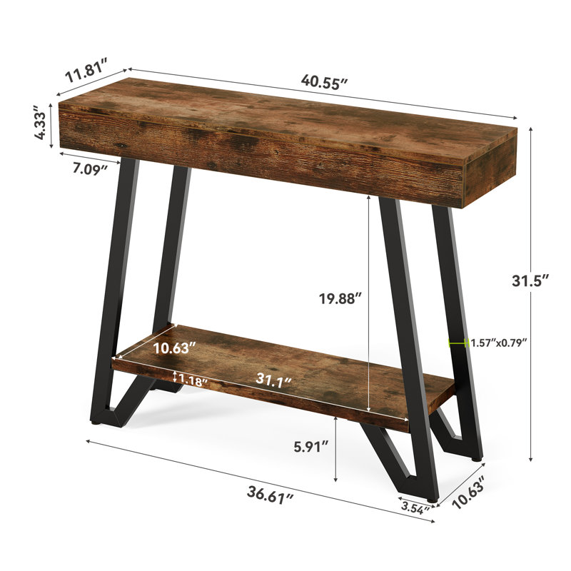 102.9cm Console Table