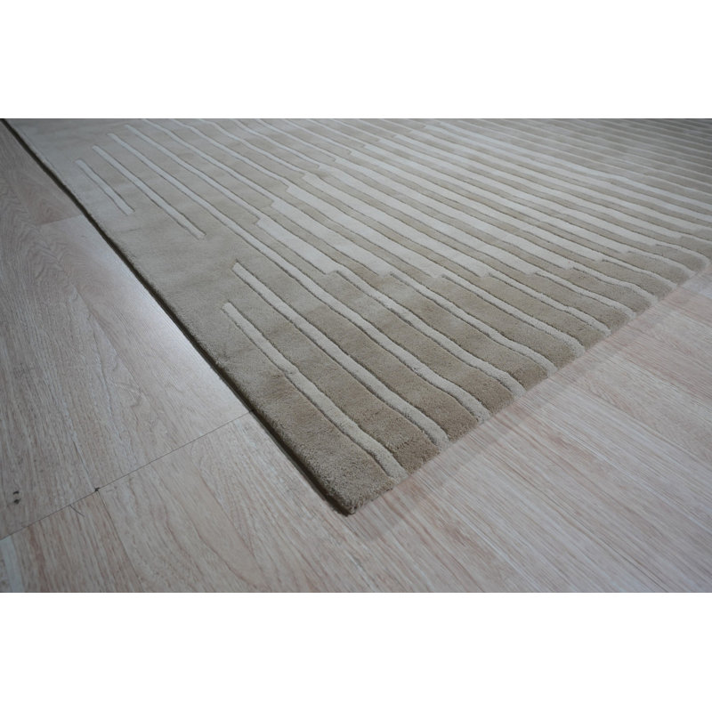 Hand Tufted Wool Area Rug, 8' x 10'