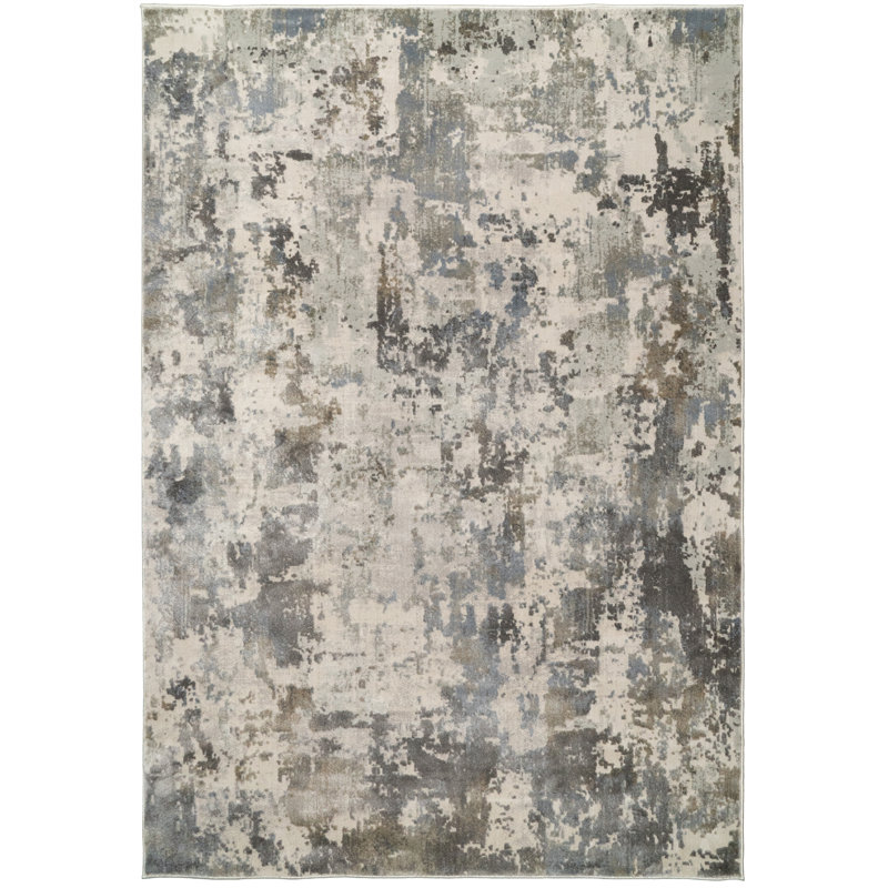 Dionatta Abstract Indoor Rug, Rectangle 3'11" x 5'7"