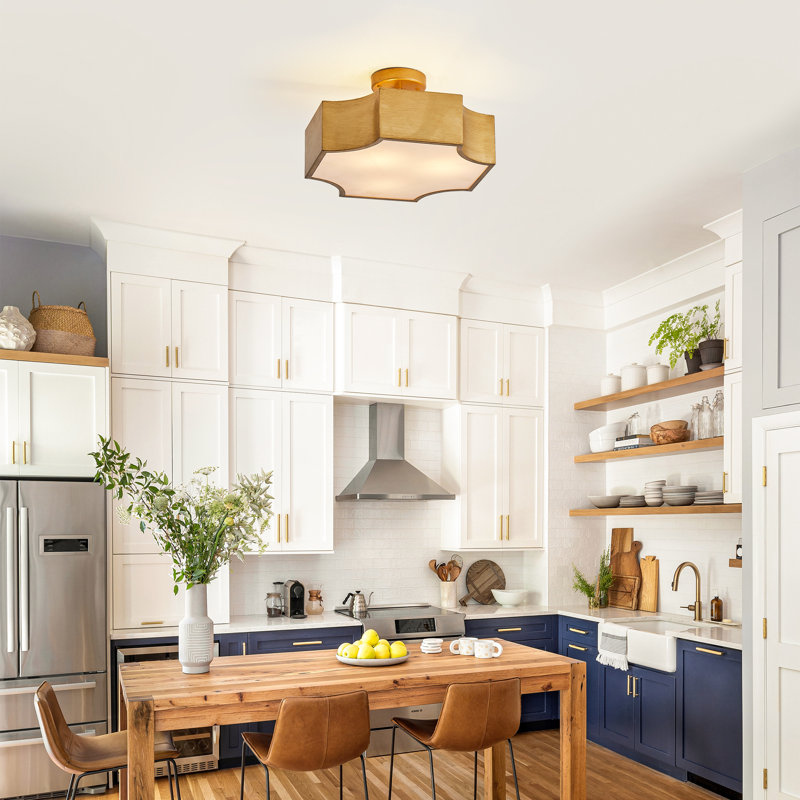 Brondby Semi Flush Mount