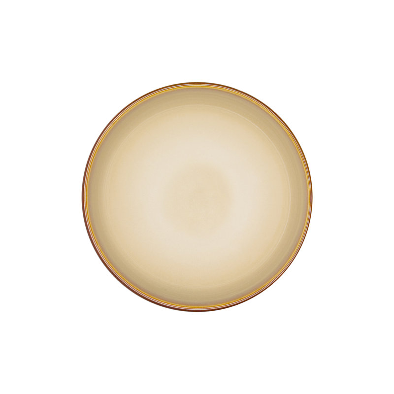 Ensemble 16 pièces de vaisselle en grès Sango Nova - Service pour 4, assiette, bol et tasse, Brun/beige