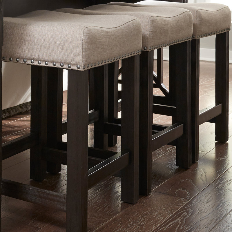 Tabouret de comptoir rembourré 25 po Alim