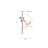 Karish Iron Plug-in Armed Sconce