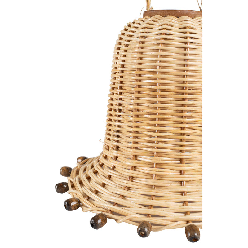 1 - Light Natural Bell Pendant