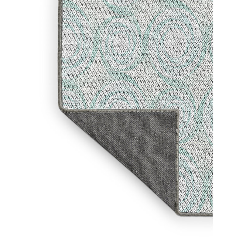 Geometric Indoor Rug, Rectangle 5' x 7'