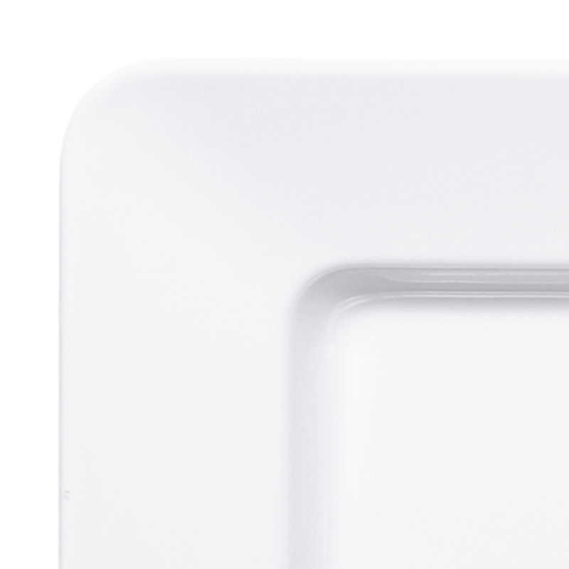 Elite Global Solutions Stratus Melamine Tray, White