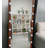 Hollywood Full Length Mirror with Lights Full Body Vanity Mirror with 3 Color Modes Wall Lighted  Standing Floor Mirror for Dressing Room Bedroom Hotel Touch Control walnut 62.6"x23.3"
