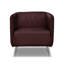 Molena Faux Leather Barrel Chair-36172226