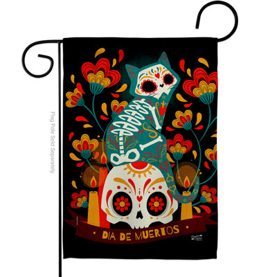 Drapeau de jardin 2 côtés en polyester 18,5 po x 13 po
