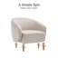 Fauteuil d'appoint moderne 33 po-1138720701