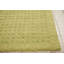 Tapis vert en laine tissé à la main Alnisha-87055217