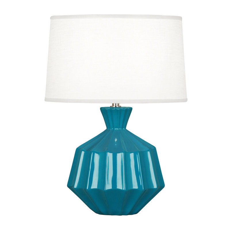 Small Orion Accent Lamp, Peacock