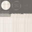 Rideau de douche simple 100% coton Vassallo-36426441