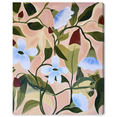 Toile «Bold Peach Petal» par Art Remedy