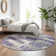 Premium Machine Washable Cerrito Purple Rug