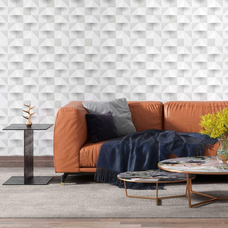 Rouleau de papier peint adhésif doux L 126 po x l 24 po Matsuko