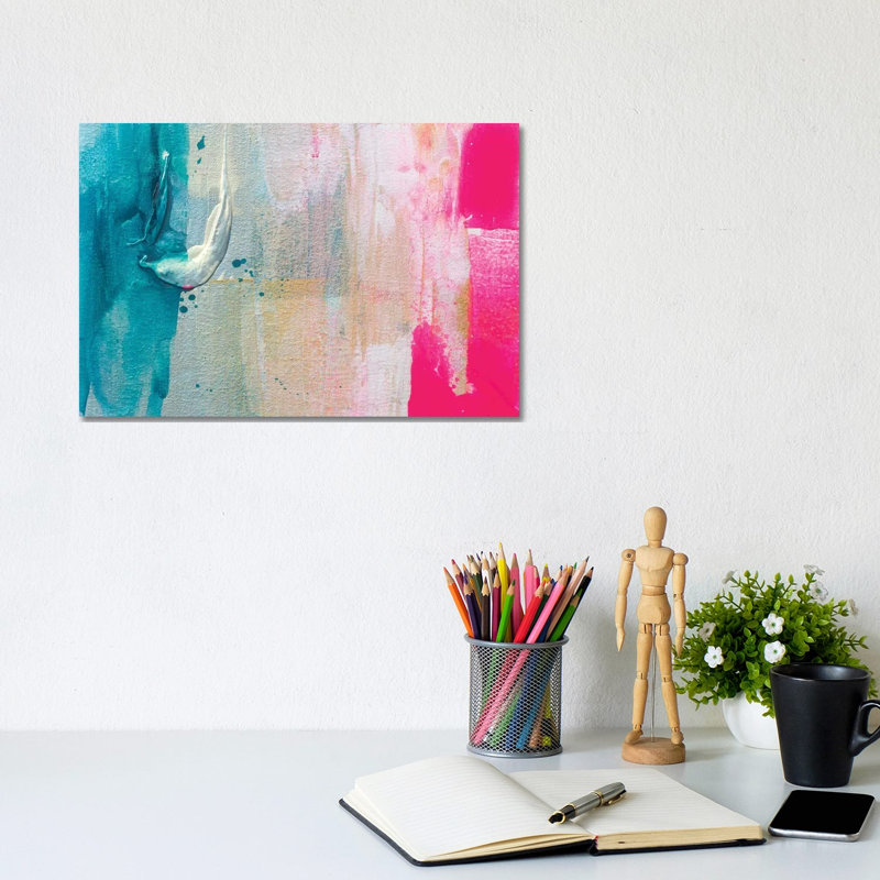 Ocean Series III by Kent Youngstrom - Wrapped Canvas Painting, 20.32 cm H x 30.48 cm W
