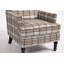 Chaise d'appoint moderne rembourrée