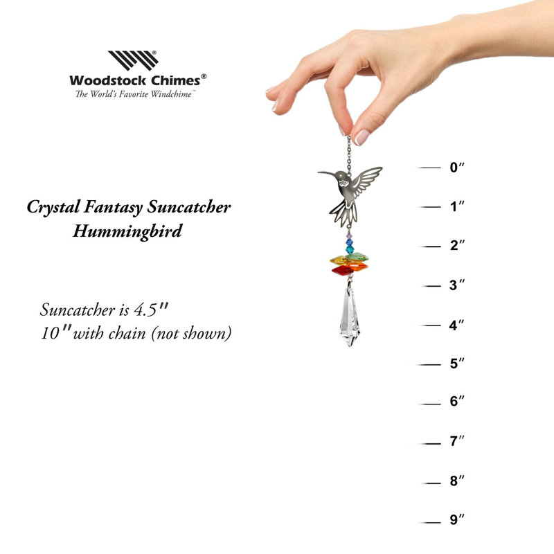 Cristal fantaisie colibri