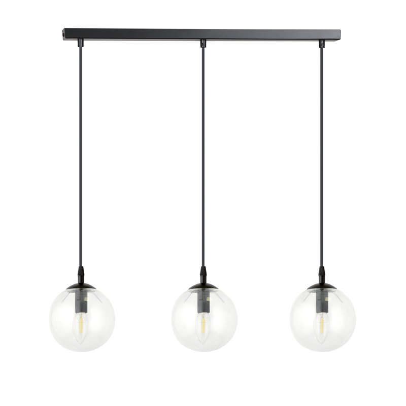 Harley 3 - Light Sphere Pendant, Clear