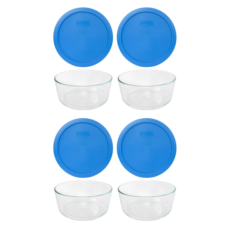 4 Cup Food Storage Container, Marine Blue