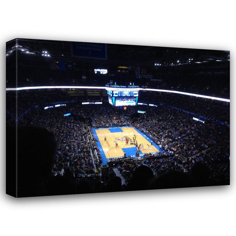 Chesapeake Energy Arena, H 14 po x l 18 po