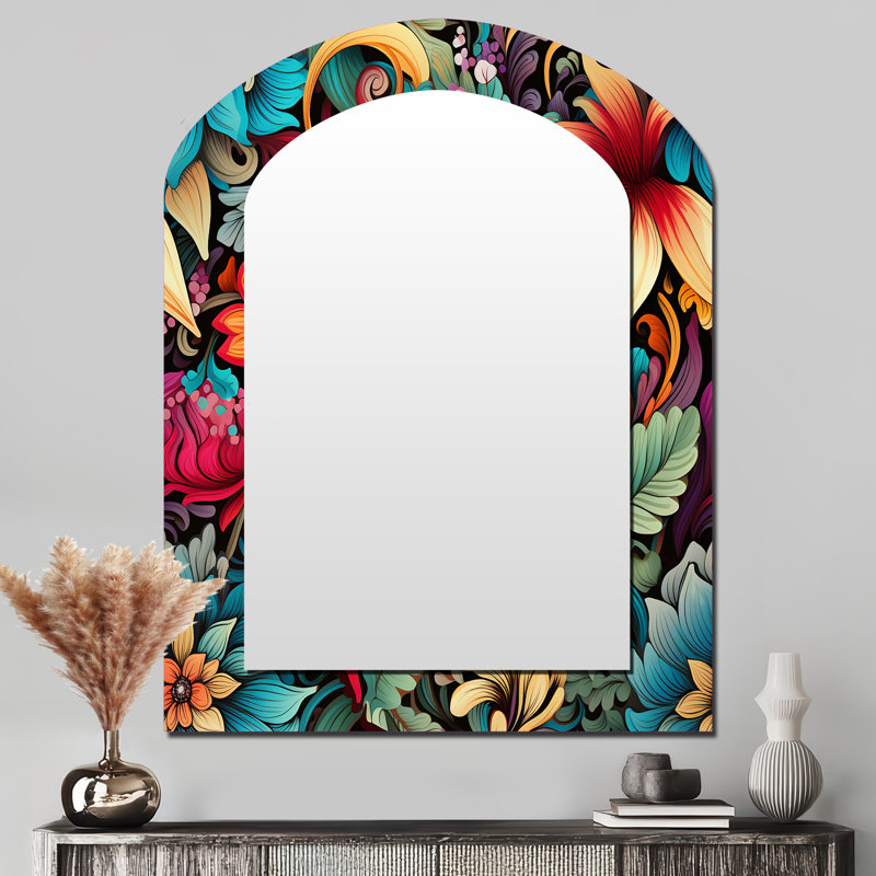 Shiflet - Miroir mural arqué, 43 po x 33 po