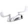 Triton Bowe 0.5 GPM Centerset Bathroom Sink Faucet with Aerated Flow and Wristblade Handles, Drain Not Included