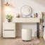 Ensemble de meuble-lavabo en marbre et en bois massif l 55,1 po Edorta-2106365269