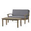 Ensemble de causeuse et de table basse d'extérieur-799035624